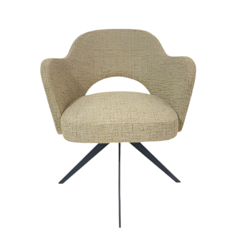 LONDON Chair | Elegant Accent Chair | Modern Lounge or Dining Seating | TheMADgroup