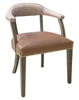 Lila Dining Chairwith wide armrests and plush upholstered cushions | theMADgroup