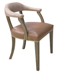  Lila Dining Chair with wide armrests and plush upholstered cushions | theMADgroup