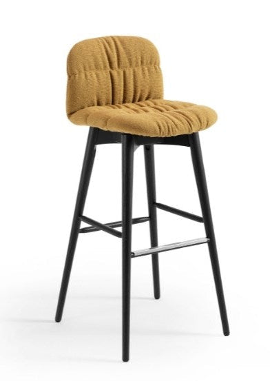 Liù H75 LR-TS2 Stool | Double Upholstered Bar Stool | theMADgroup