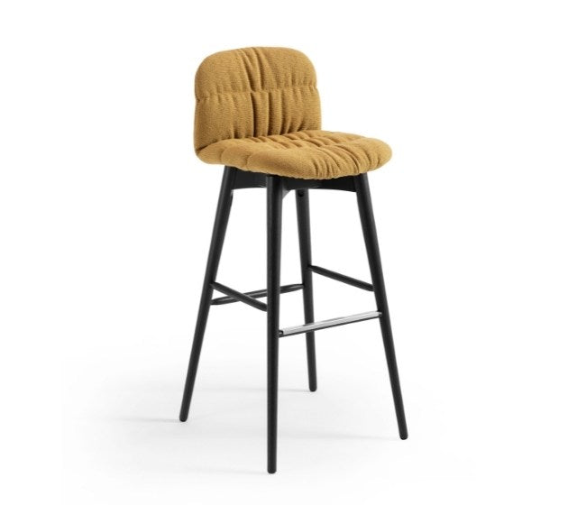 Liù H75 LR-TS2 Stool | Double Upholstered Bar Stool | theMADgroup