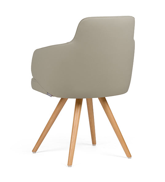 Cozy Nuzzle EST CB armchair with modern curves | theMADgroup