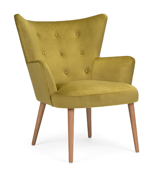 Odalis lounge chair with sculptural design and premium comfort | theMADgroup