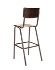 Scots 5437 Chair | Stainless Steel & Plywood Seat | theMADgroup