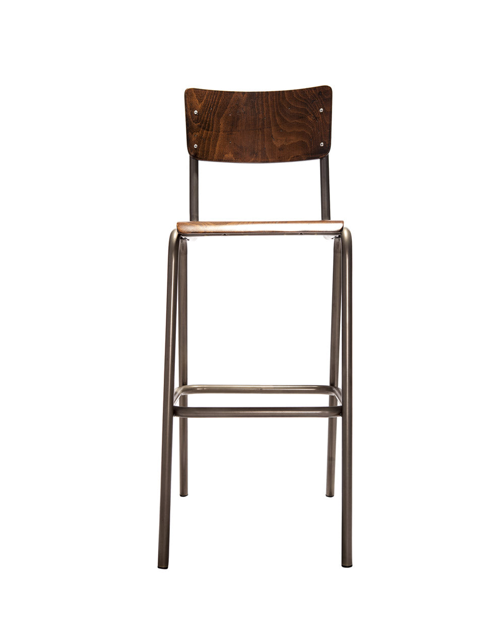 Scots 5437 Chair | Stainless Steel & Plywood Seat | theMADgroup