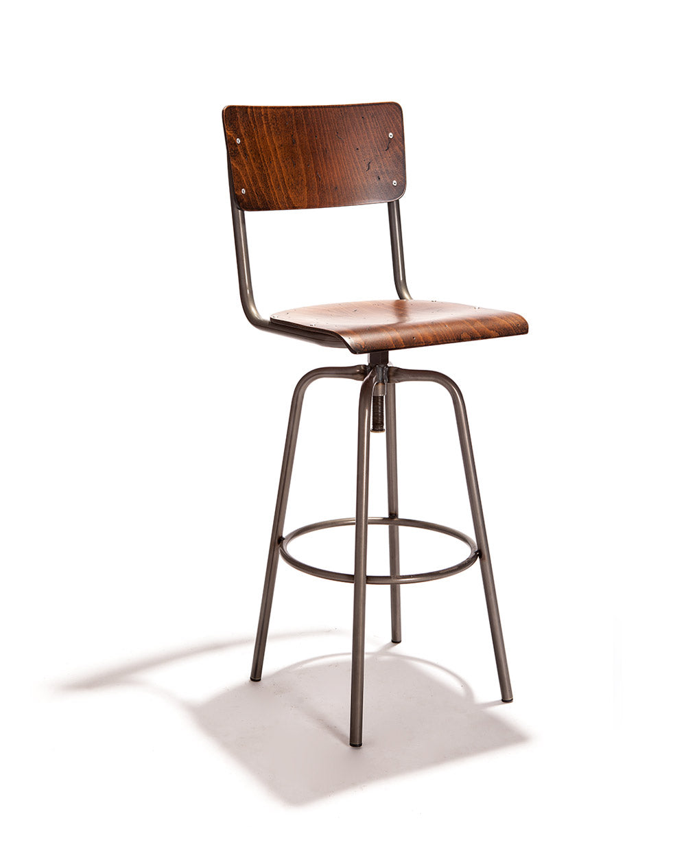 Scots 5438 Chair | Steel Frame with Plywood Seat | theMADgroup
