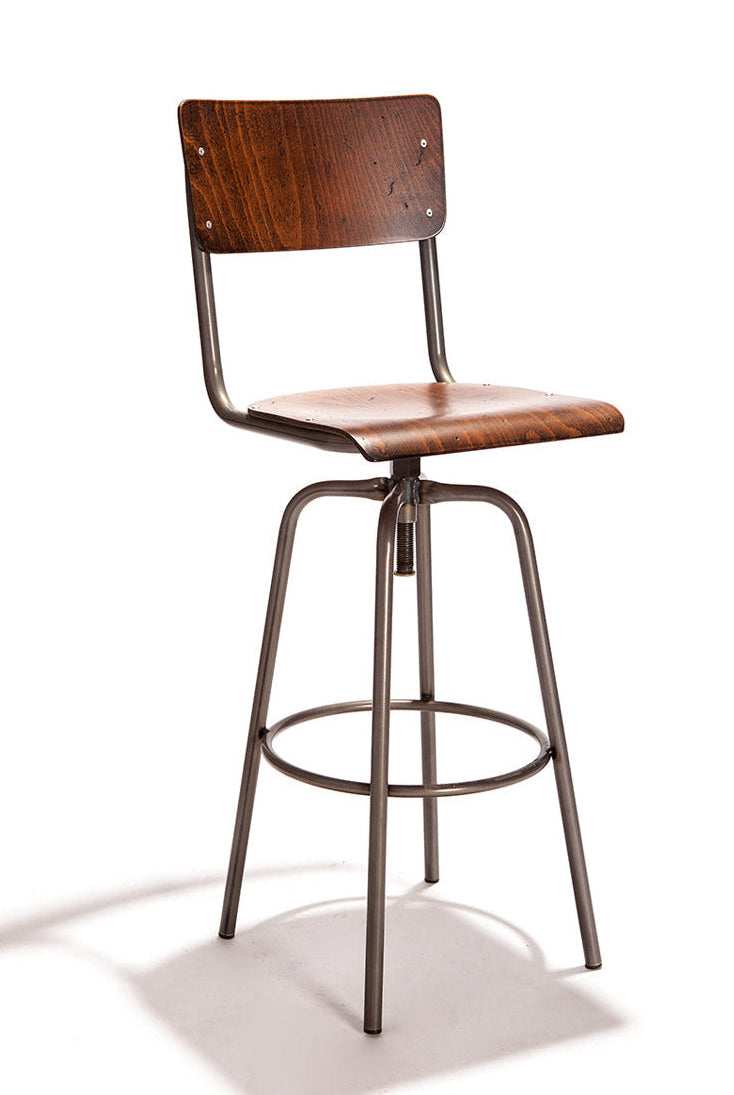 Scots 5438 Chair | Steel Frame with Plywood Seat | theMADgroup