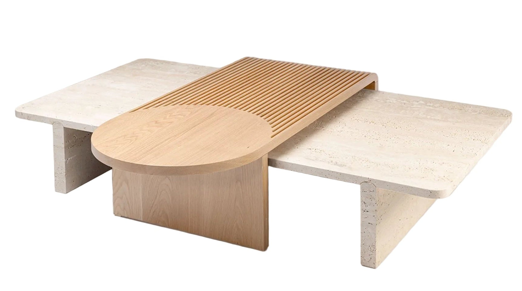 TMG- Stone Center Table