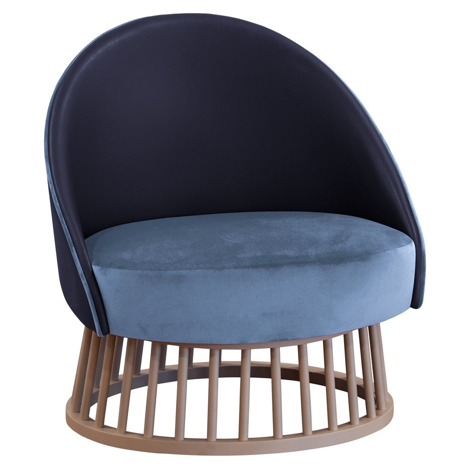 TMG - Binio Lounge Chair with plush cushions and modern low-profile design | theMADgroup