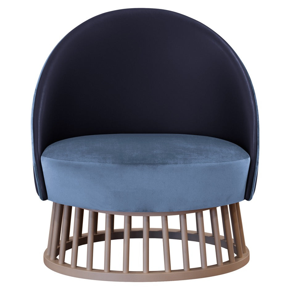 TMG - Binio Lounge Chair with plush cushions and modern low-profile design | theMADgroup