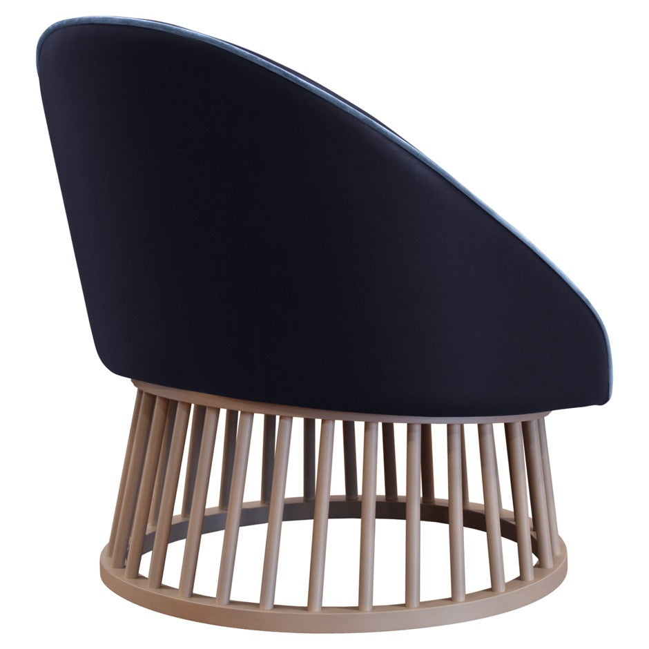 TMG - Binio Lounge Chair with plush cushions and modern low-profile design | theMADgroup