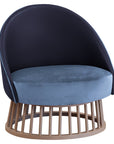 TMG - Binio Lounge Chair with plush cushions and modern low-profile design | theMADgroup