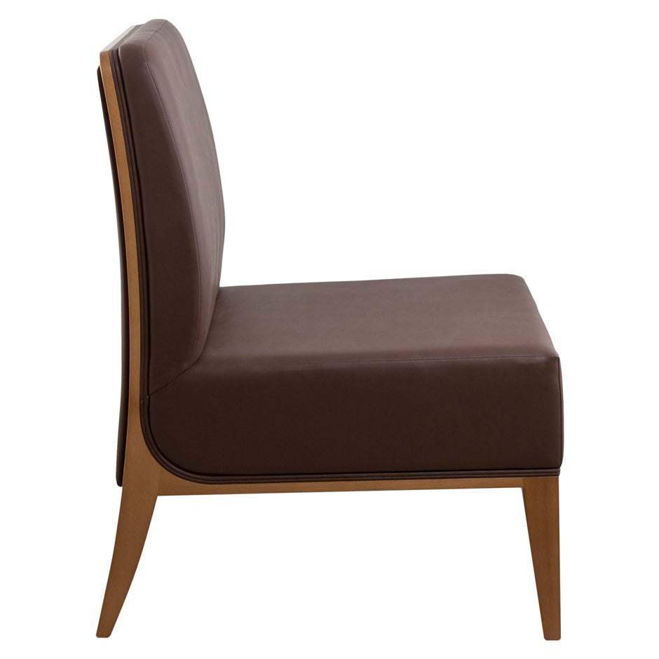 TMG - Cindy Lounge Chair with spacious seating, sleek lines, and a modern silhouette | theMADgroup