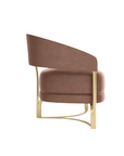 TMG - Mira Club Chair | Modern Curved Chair | Comfortable Seating | TheMADgroup