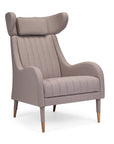 Tula lounge chair with modern curves and relaxed design | theMADgroup