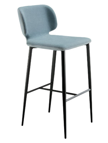 Wrap H75 M TS Stool | Counter Stool with Curved Back | theMADgroup