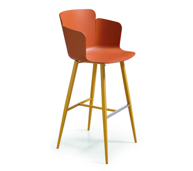Buy Calla P75 M PP Stool | Modern Poly Bar Stool | theMADgroup