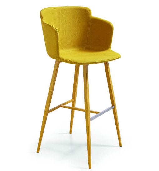 Buy Calla P75 M TS Stool | Upholstered Modern Bar Stool | theMADgroup