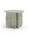 Catus side table with terrazzo sage marble top – theMADgroup