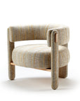 Choux Armchair with Bayes Sunshine structure and beech 056-0 solid wood applications – theMADgroup