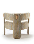 Choux Armchair with Bayes Sunshine structure and beech 056-0 solid wood applications – theMADgroup