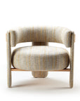 Choux Armchair with Bayes Sunshine structure and beech 056-0 solid wood applications – theMADgroup