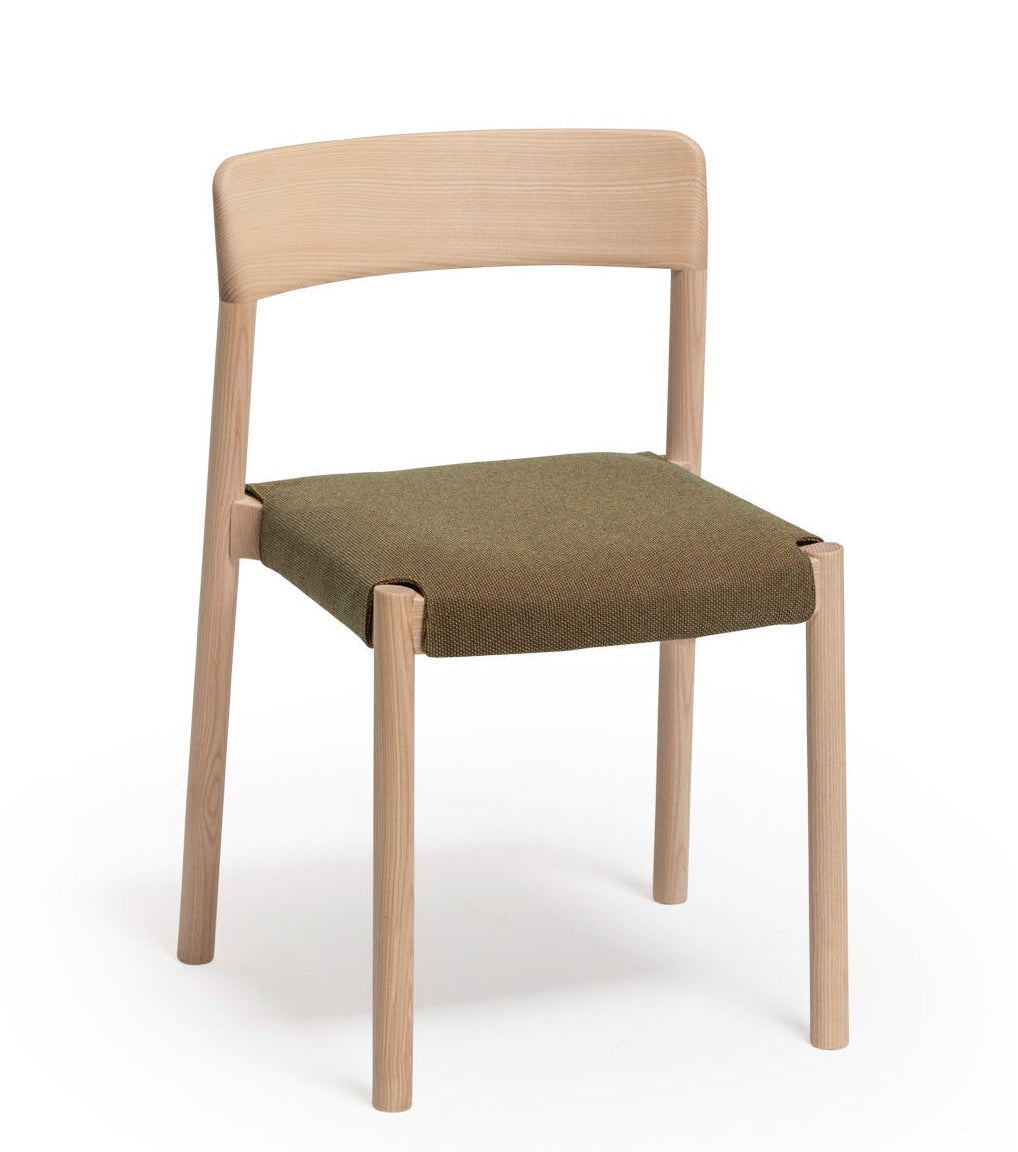 Nela Chair with Upholstered Seat | Modern Comfort | TheMADgroup