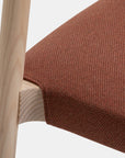 Nela Chair with Upholstered Seat | Modern Comfort | TheMADgroup