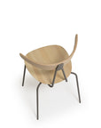 Compass Stackable Chair | Metallic Legs | Modern Seating | TheMADgroup