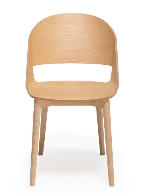 Goose Chair with Wooden Legs | Contemporary Dining Seating | TheMADgroup