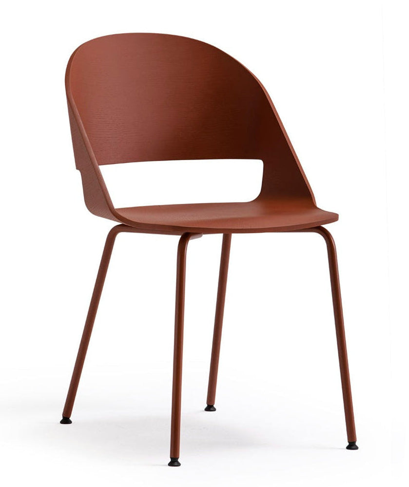 Goose Chair with Metallic Legs | Modern Stackable Chair | TheMADgroup