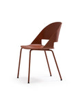 Goose Chair with Metallic Legs | Modern Stackable Chair | TheMADgroup