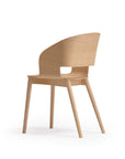 Goose Chair with Wooden Armrests & Legs | Modern Style | TheMADgroup