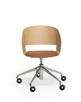 Goose Chair with Armrests, Swivel Base & Gas Lift | Adjustable Designer Seating | TheMADgroup