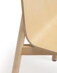 Ona Chair with Wooden Legs | Minimalist Seating | TheMADgroup