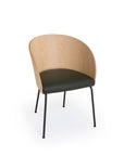 Cistell Chair with Metallic Armrests | Metal Design | TheMADgroup