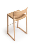 Nela Stool with Paper Webbing | Modern Woven Bar Stool | TheMADgroup