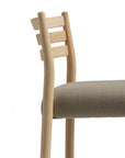 Bogart Stool With Backrest | Upholstered Seat Design | TheMADgroup