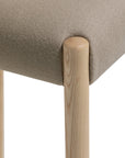 Bogart Stool With Backrest | Upholstered Seat Design | TheMADgroup