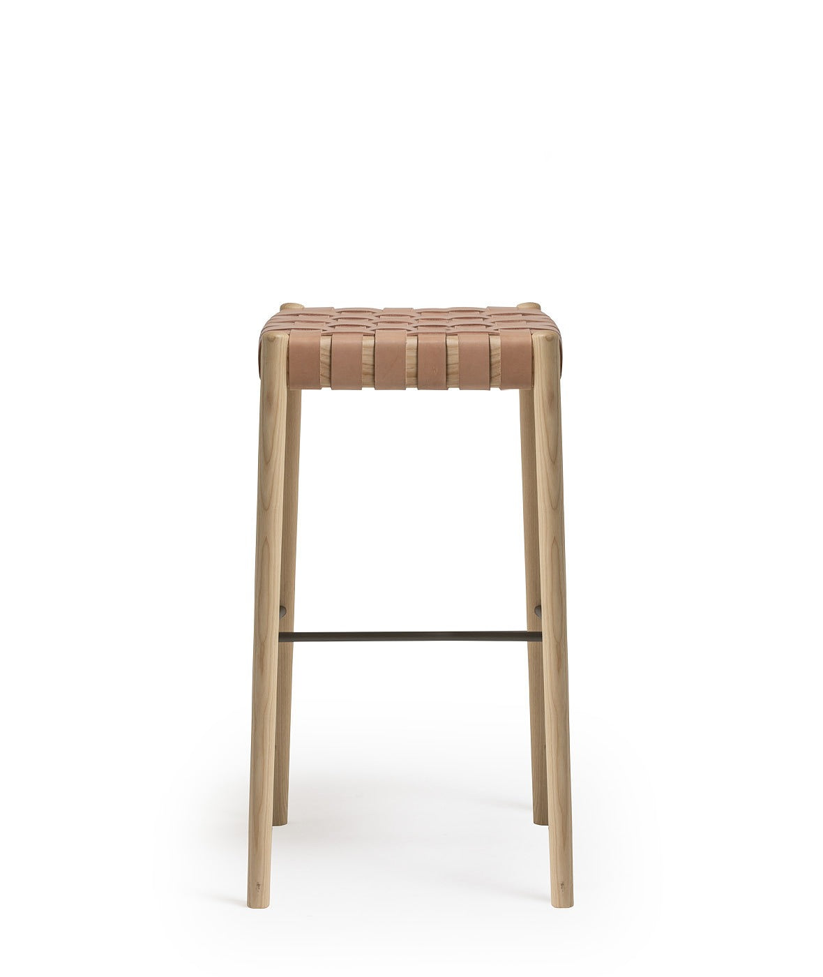  Bogart Stool | Cotton & Leather Webbing | TheMADgroup