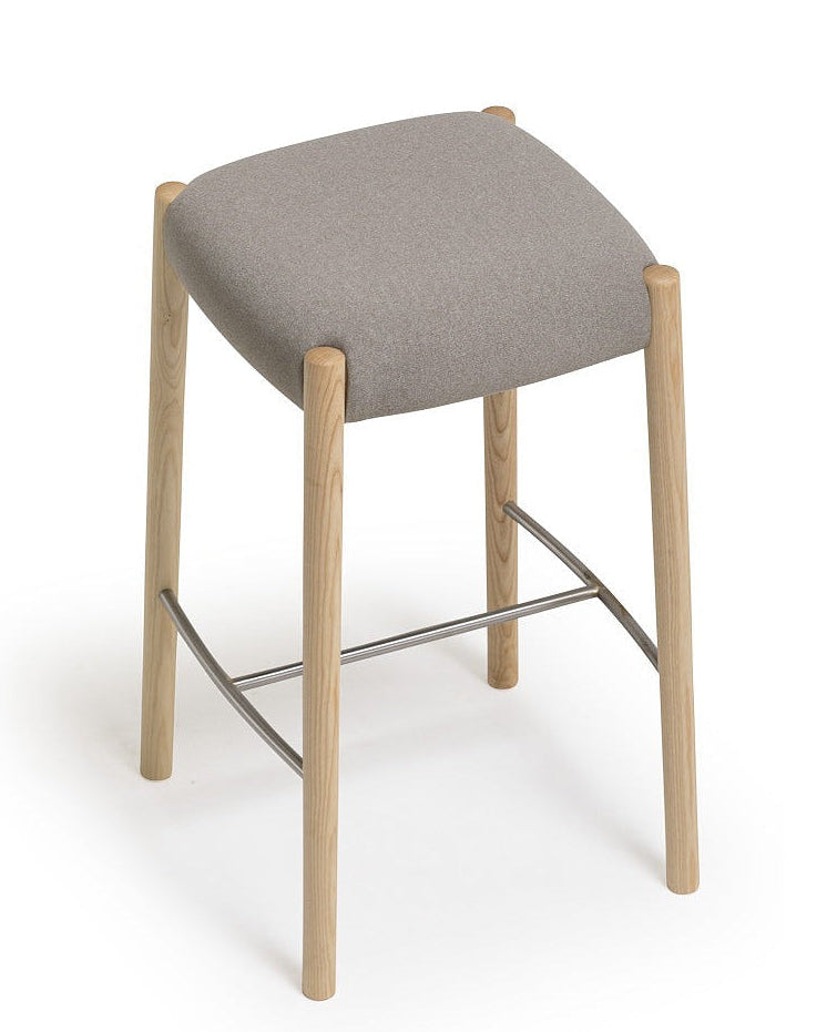 Bogart Stool | Upholstered Seat Comfort | TheMADgroup