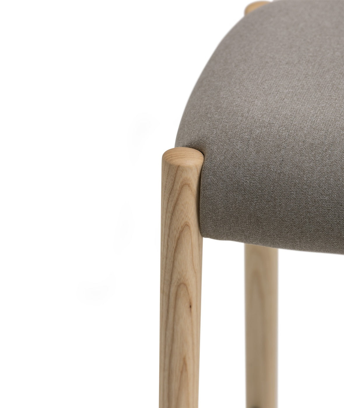 Bogart Stool | Upholstered Seat Comfort | TheMADgroup