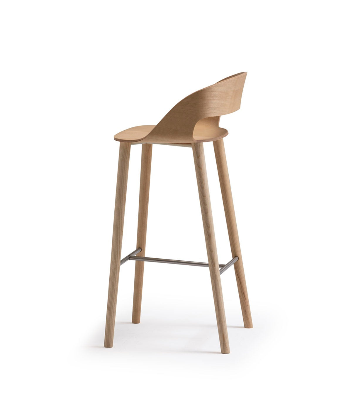 Goose High Stool | Elevated Sculptural Seating H77 | TheMADgroup