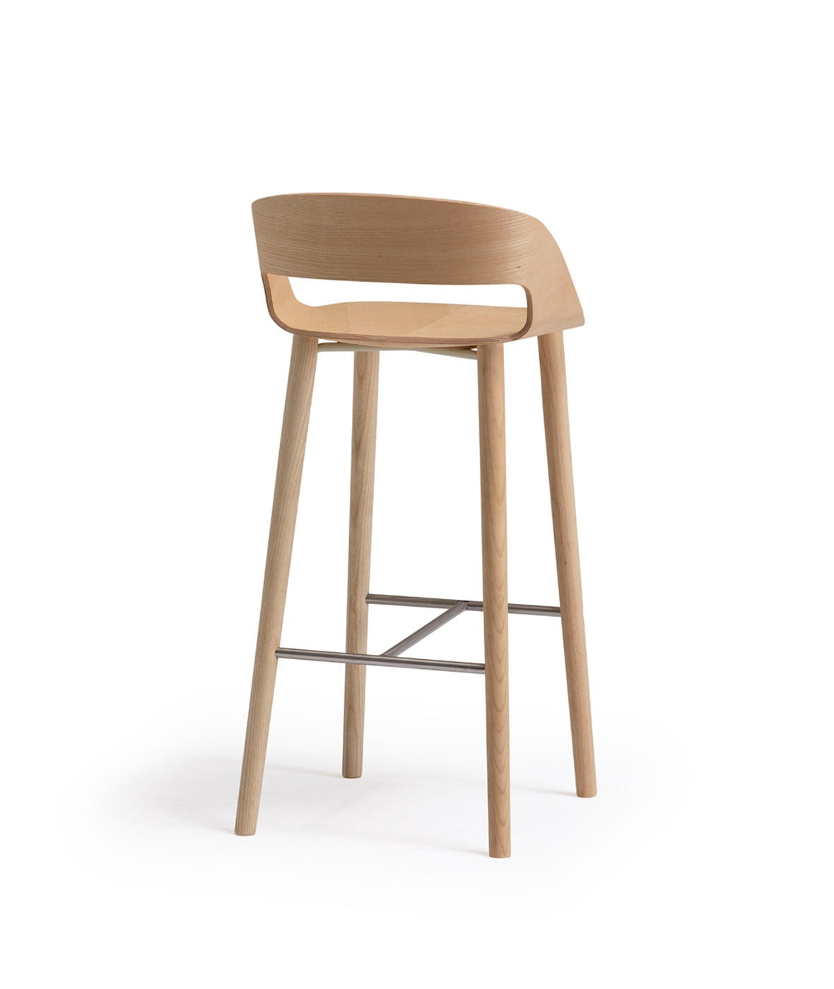 Goose High Stool | Elevated Sculptural Seating H77 | TheMADgroup