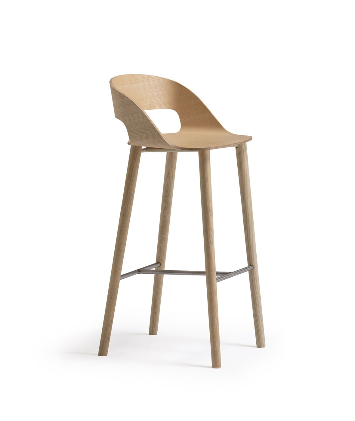 Goose High Stool | Elevated Sculptural Seating H77 | TheMADgroup