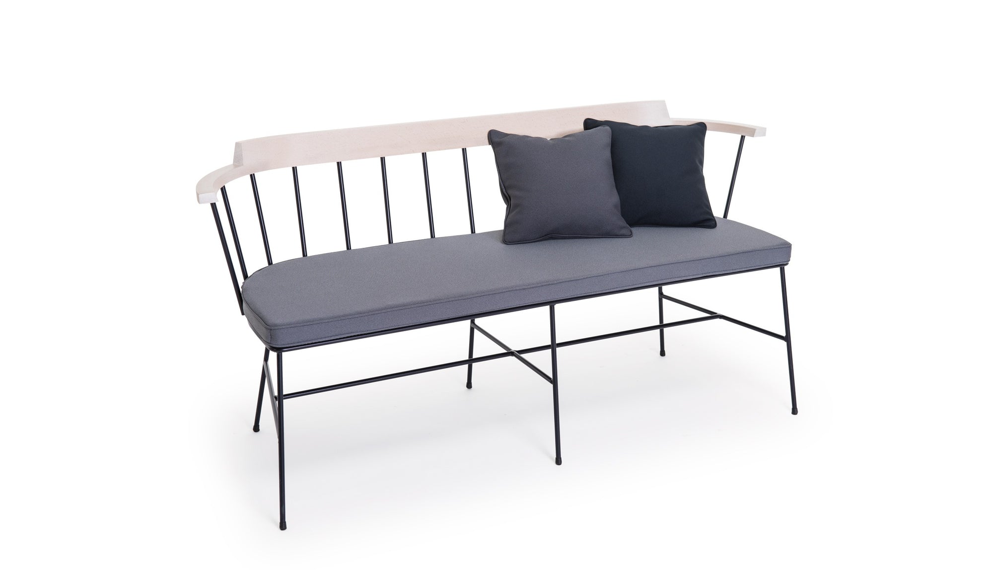 Mim Bench | Compact Modern Seating | TheMADgroup