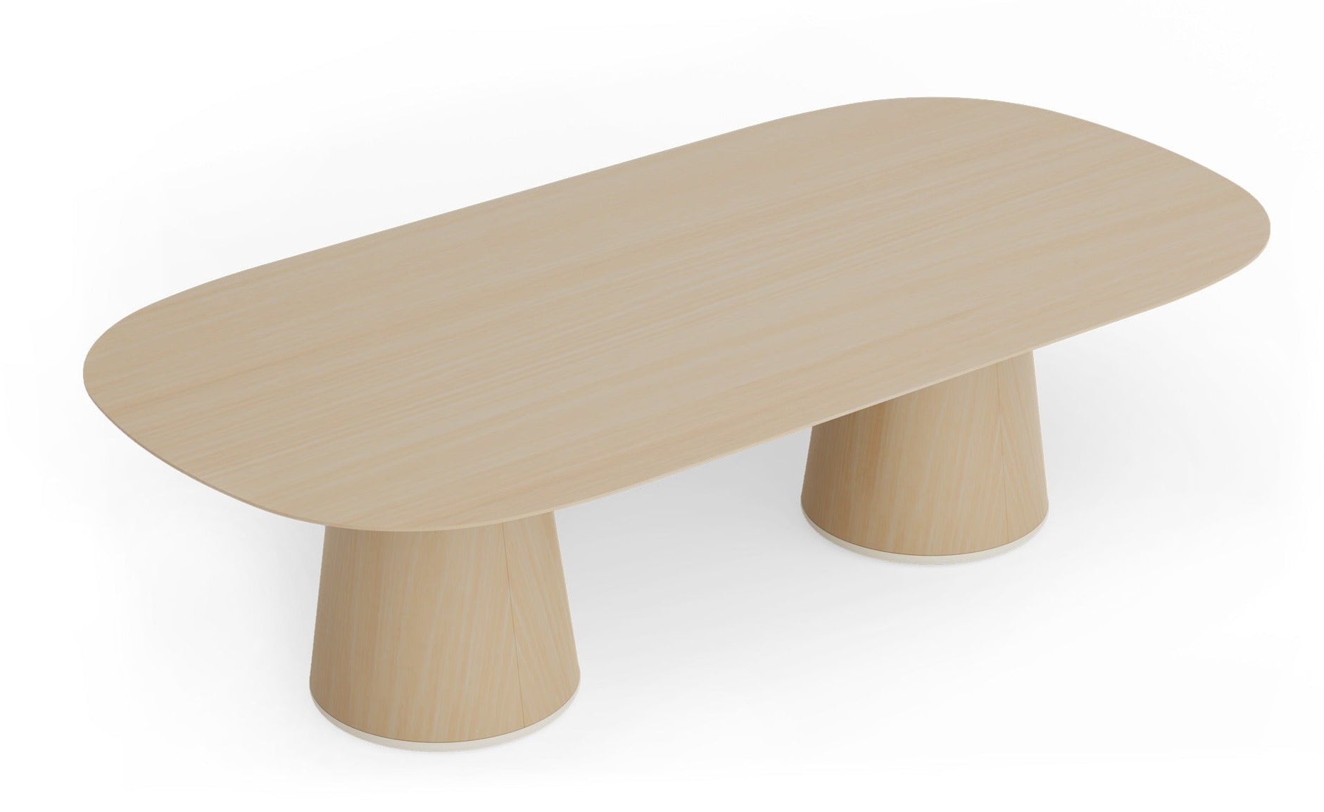 Conic Double Large Table | Grand Sculptural Table H75 | TheMADgroup