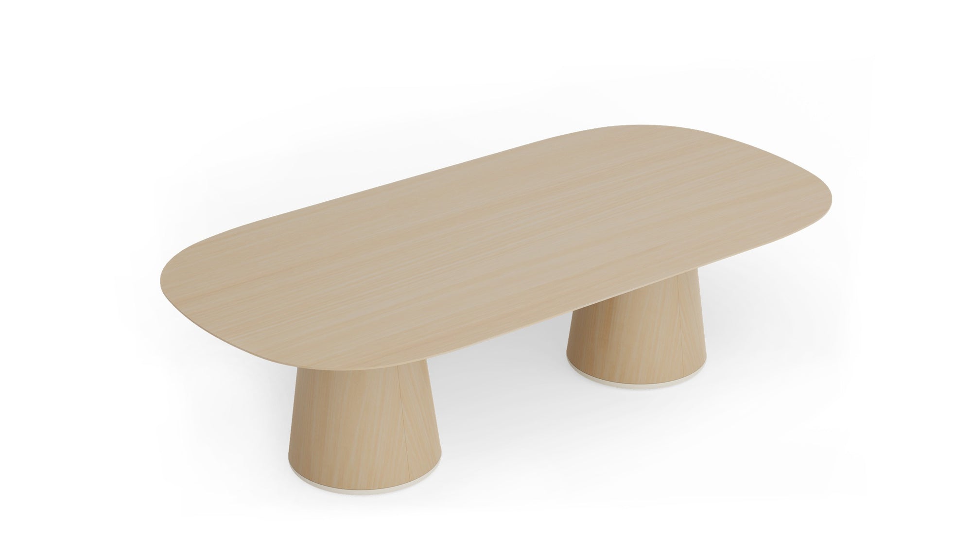 Conic Double Large Table | Grand Sculptural Table H75 | TheMADgroup