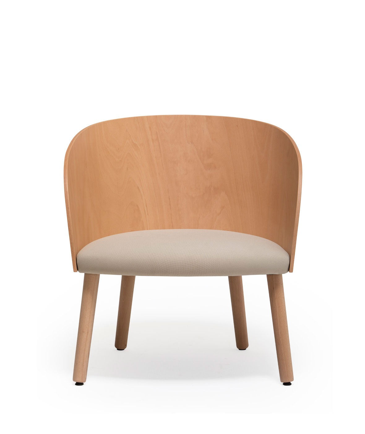 Cistell Lounge | Round Lounge Seating with Wooden Legs | TheMADgroup