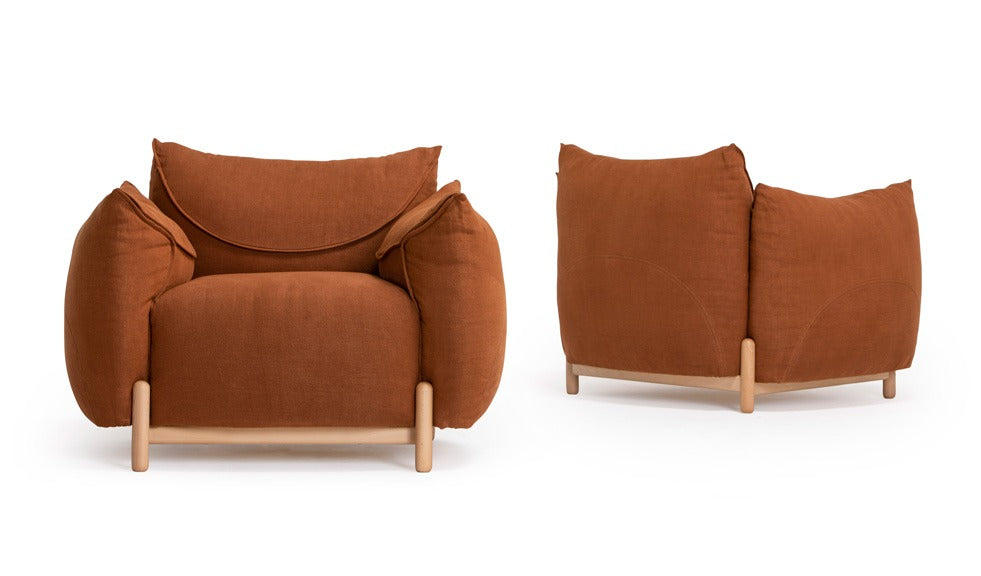 Bros Armchair | Bold, Contemporary Comfort | TheMADgroup